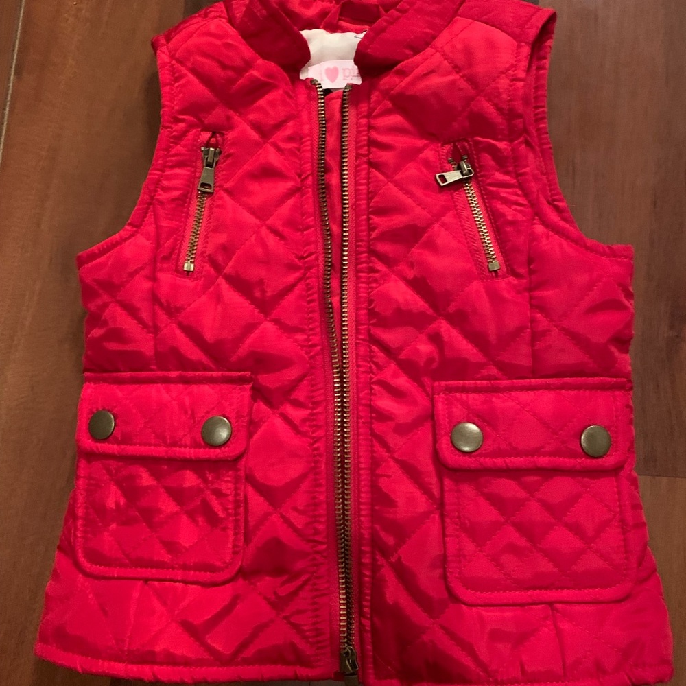 Red Toddler Vest